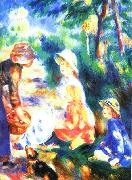 Pierre Renoir The Apple Seller oil painting reproduction